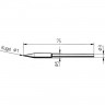 Паяльное жало коническое ERSA серии 0212 для паяльника MicroTool 1 мм 0212ADLF