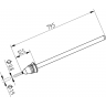 Наконечник для демонтажного паяльника ERSA X-Tool Vario конический ⌀0.8 мм / ⌀1.9 мм 14A000222