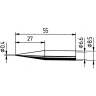 Паяльное жало прямое коническое ERSA 0842, ⌀0.4/8.5 мм, длина 55 мм 14A000273